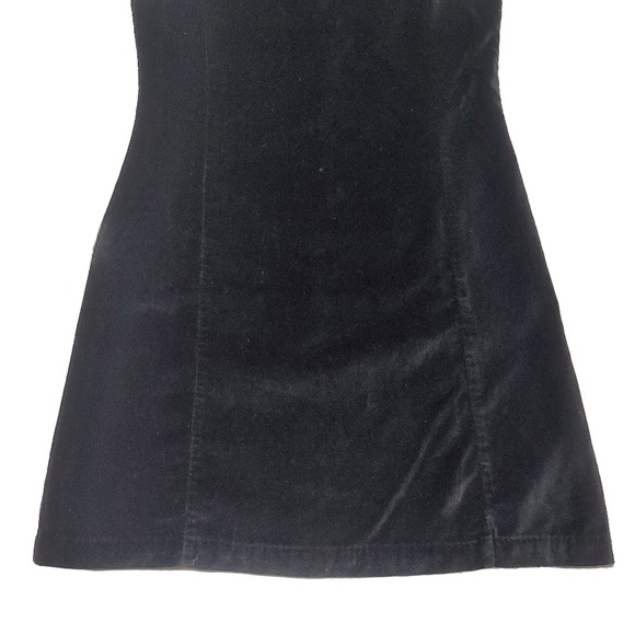 Vintage GAP Kids A-line black velvet jumper - Picture 4 of 8